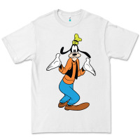 White goofy Premium Tee - linhVisuals