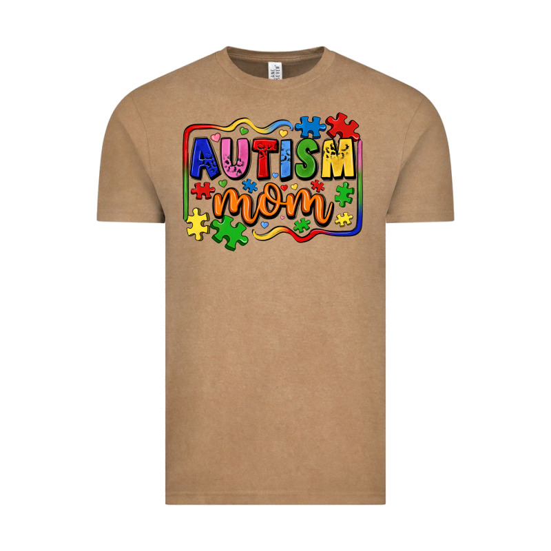 Autism Mom Vintage Tee by LillyAllenDesigns | Teevron