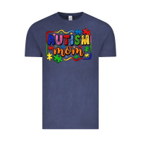 Vintage Denim autism mom Vintage Tee - LillyAllenDesigns