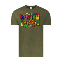 Vintage Olive autism mom Vintage Tee - LillyAllenDesigns