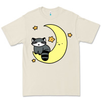 Bone crescent moon raccoon Premium Tee - linhVisuals