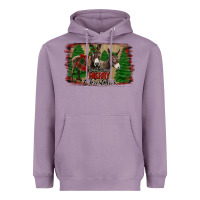 Lavender donkey christmas Heavyweight Hoodie - Jasminsmagicworld