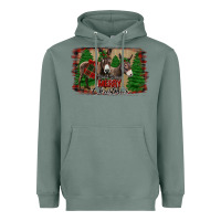 Sage donkey christmas Heavyweight Hoodie - Jasminsmagicworld