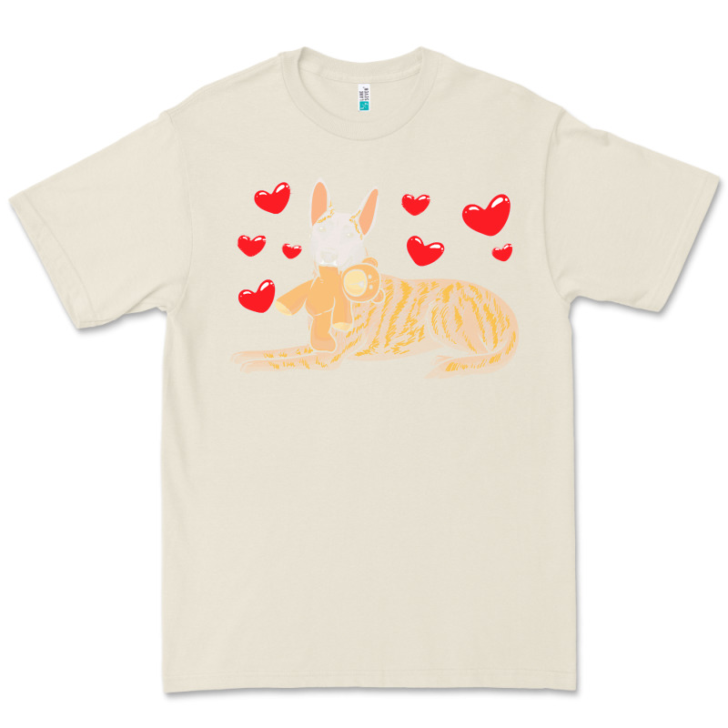 Dutch Shepherd Dog T  Shirt Dutch Shepherd Dog With Stuffed Animal And Premium Tee by linhVisuals | Teevron