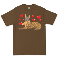 Cacao dutch shepherd dog t  shirt dutch shepherd dog with stuffed animal and Premium Tee - linhVisuals