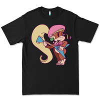 Black cute guitarist dixie kong Premium Tee - linhVisuals