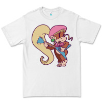 White cute guitarist dixie kong Premium Tee - linhVisuals