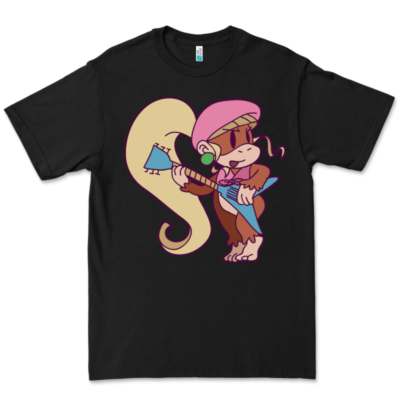 Cute Guitarist Dixie Kong Premium Tee by linhVisuals | Teevron