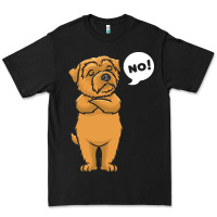 Black norfolk terrier t  shirt stubborn norfolk terrier t  shirt Premium Tee - linhVisuals