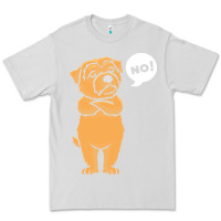 Dove Grey norfolk terrier t  shirt stubborn norfolk terrier t  shirt Premium Tee - linhVisuals