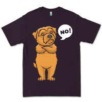 Plum norfolk terrier t  shirt stubborn norfolk terrier t  shirt Premium Tee - linhVisuals