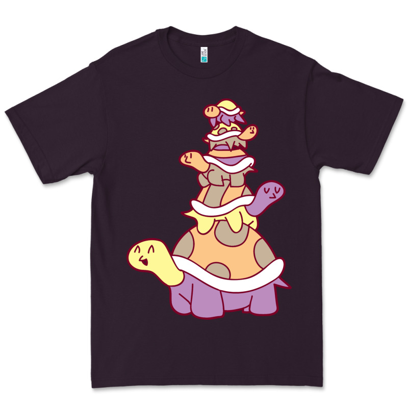 Cute Turtle Stack Premium Tee by linhVisuals | Teevron