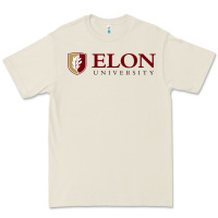 Bone ELON UNIVERSITY Premium Tee - linhVisuals