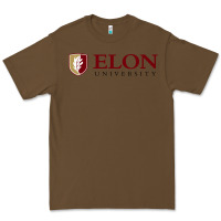 Cacao ELON UNIVERSITY Premium Tee - linhVisuals