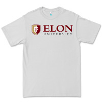 Dove Grey ELON UNIVERSITY Premium Tee - linhVisuals