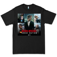 Black Mission Impossible Premium Tee - linhVisuals