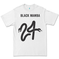 White #black #mamba #24 Premium Tee - linhVisuals