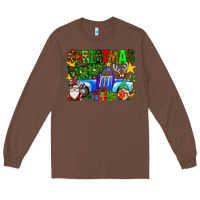 Chestnut christmas truck Long Sleeve Tee - SublimationCraftShop