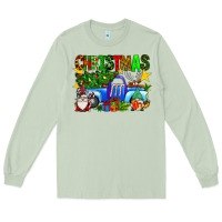 Matcha christmas truck Long Sleeve Tee - SublimationCraftShop