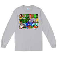 Moon Dust christmas truck Long Sleeve Tee - SublimationCraftShop