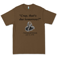 Cacao funny thomas jefferson usa history teacher student gift t shirt Premium Tee - linhVisuals