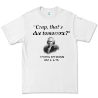 White funny thomas jefferson usa history teacher student gift t shirt Premium Tee - linhVisuals