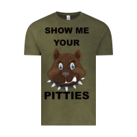 Vintage Olive Show Me Your Pitties Vintage Tee - Bettercallsaul
