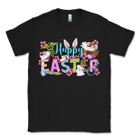 Black Happy Easter Nurse Classic Tee - OliviaCreatesArt