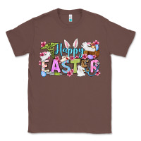 Chestnut Happy Easter Nurse Classic Tee - OliviaCreatesArt