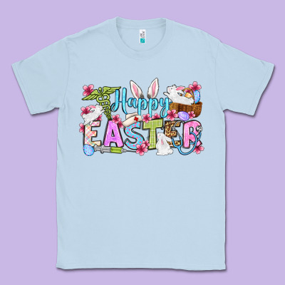 Happy Easter Nurse Classic Tee Designed By Oliviacreatesart