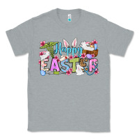 Heather Grey Happy Easter Nurse Classic Tee - OliviaCreatesArt