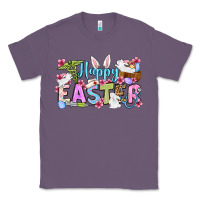 Lavender Happy Easter Nurse Classic Tee - OliviaCreatesArt