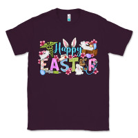 Plum Happy Easter Nurse Classic Tee - OliviaCreatesArt