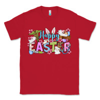 Red Happy Easter Nurse Classic Tee - OliviaCreatesArt