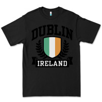 Black dublin ireland Premium Tee - linhVisuals