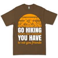Cacao hiking t  shirt go hiking Premium Tee - linhVisuals