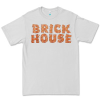 Dove Grey brick house funny t shirt Premium Tee - linhVisuals
