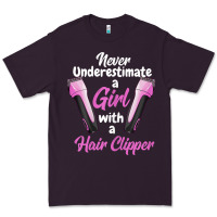 Plum barber shirts for women   funny hairdresser barber t shirt Premium Tee - linhVisuals
