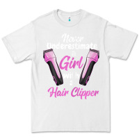 White barber shirts for women   funny hairdresser barber t shirt Premium Tee - linhVisuals
