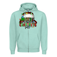 Seafoam merry christmas shitter's full christmas vacation Zipper Hoodie - Jasminsmagicworld