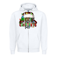 White merry christmas shitter's full christmas vacation Zipper Hoodie - Jasminsmagicworld