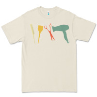 Bone barber vintage hairdresser hairstylist cosmetologist t shirt Premium Tee - linhVisuals