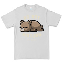 Dove Grey do not disturb i'm busy funny lazy gift Premium Tee - linhVisuals