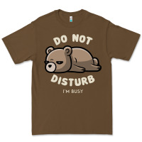 Cacao do not disturb i'm busy funny lazy gift Premium Tee - linhVisuals