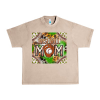 French Oak Baseball Mom Urban Heavy Tee - CowhideDigitalArt