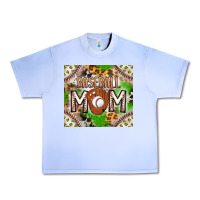 Grape Ice Baseball Mom Urban Heavy Tee - CowhideDigitalArt