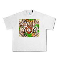 Lunar Rock Baseball Mom Urban Heavy Tee - CowhideDigitalArt
