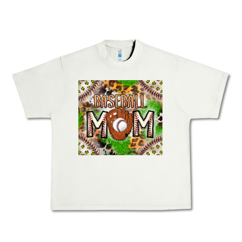 Baseball Mom Urban Heavy Tee by CowhideDigitalArt | Teevron