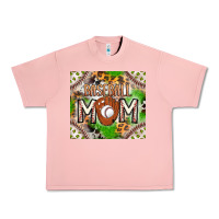 Salmon Baseball Mom Urban Heavy Tee - CowhideDigitalArt