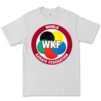 Dove Grey #world karate federation Premium Tee - linhVisuals